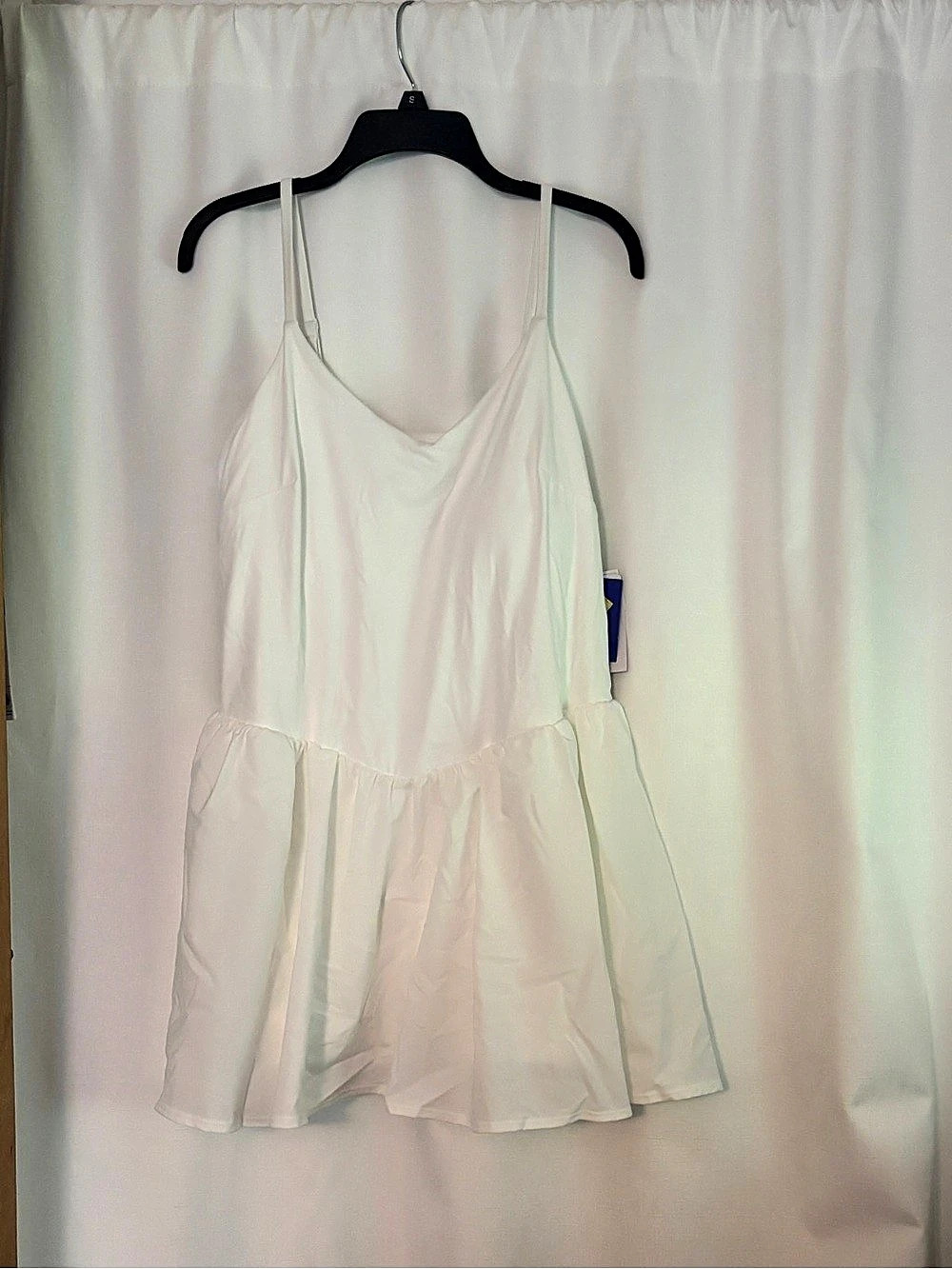 Active Dress Mini Dress in White XXL NWT